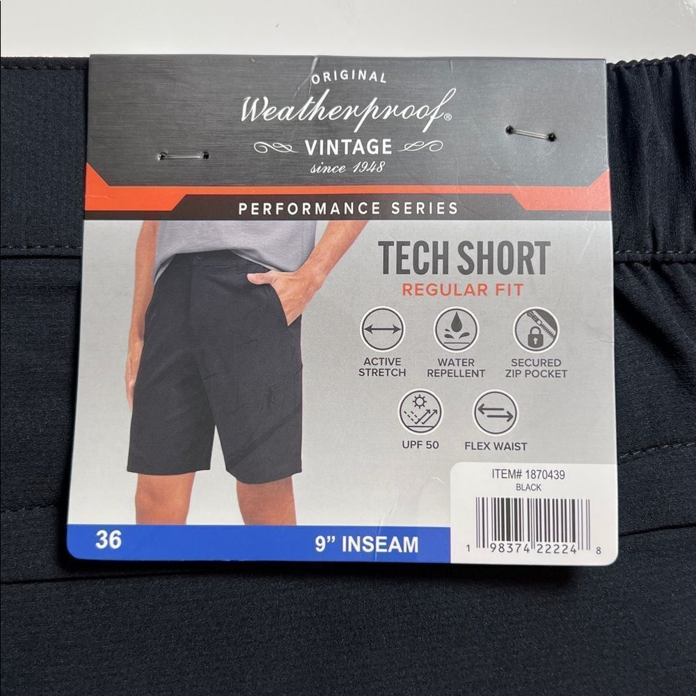 Weatherproof Vintage Men's Performance Weather Flex Tech Short Regular F…